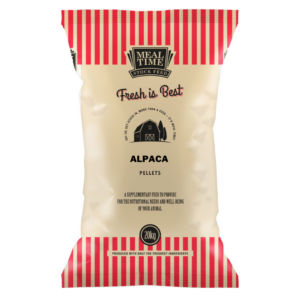 Meal Time Fresh is Best Alpaca Pellets